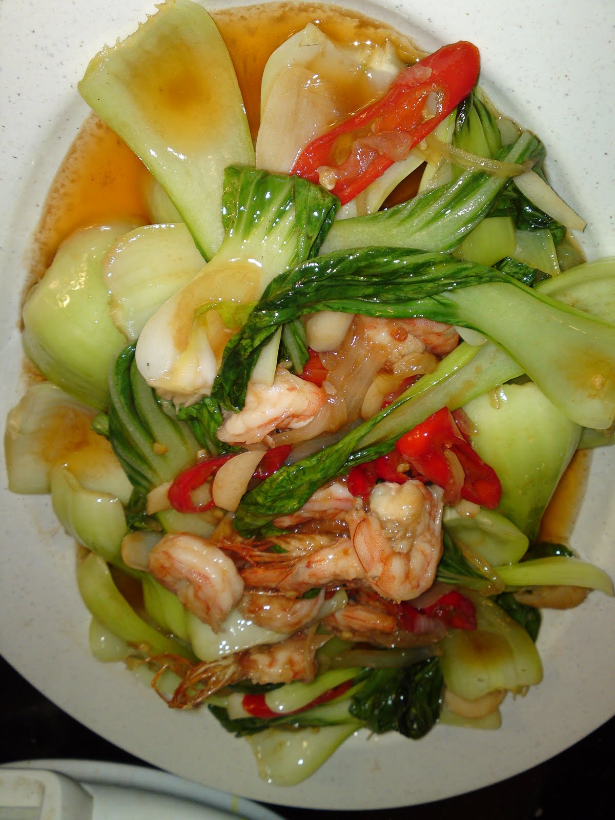 resipi cikgusejarah Resipi Sayur Sawi Jepun goreng