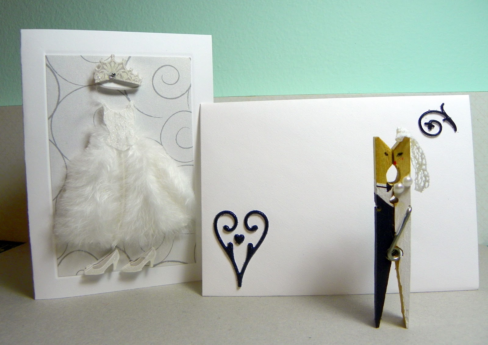 Lazy Days and Sundays Here comes the clothespin bride