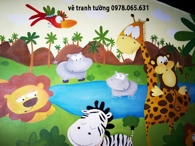 vẽ tranh tường mầm non vẽ tranh tường,vẽ tranh tường mẫu giáo