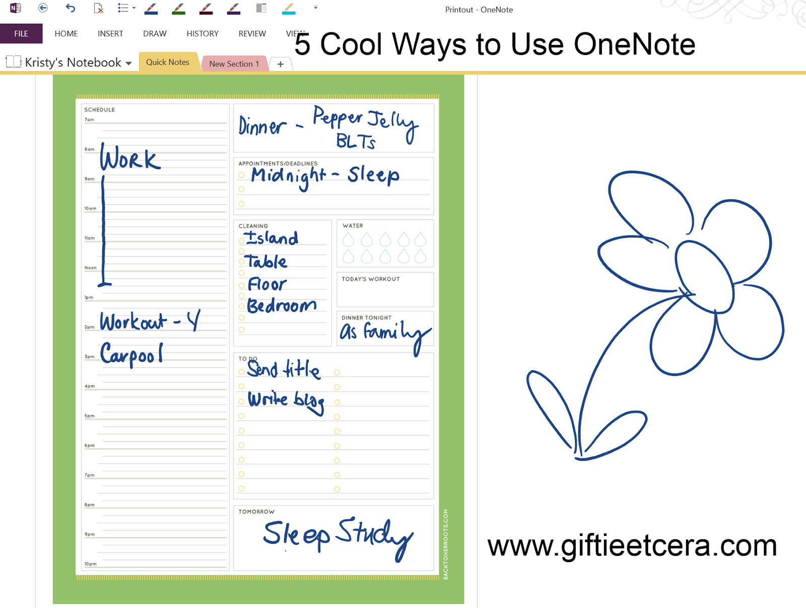 surface pro one note version