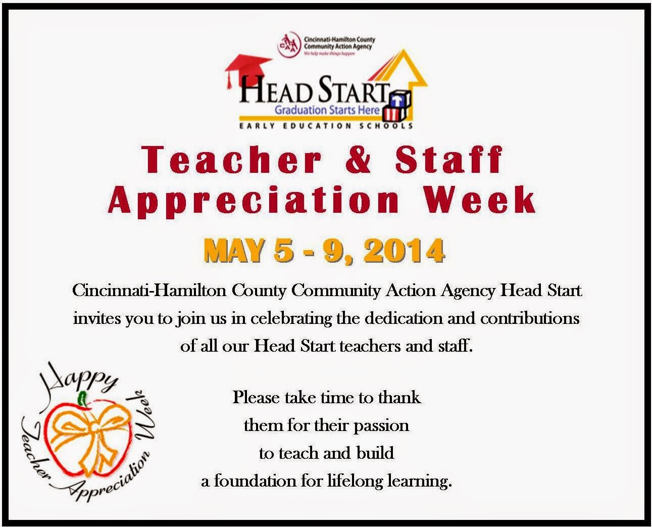teacher appreciation flyer template