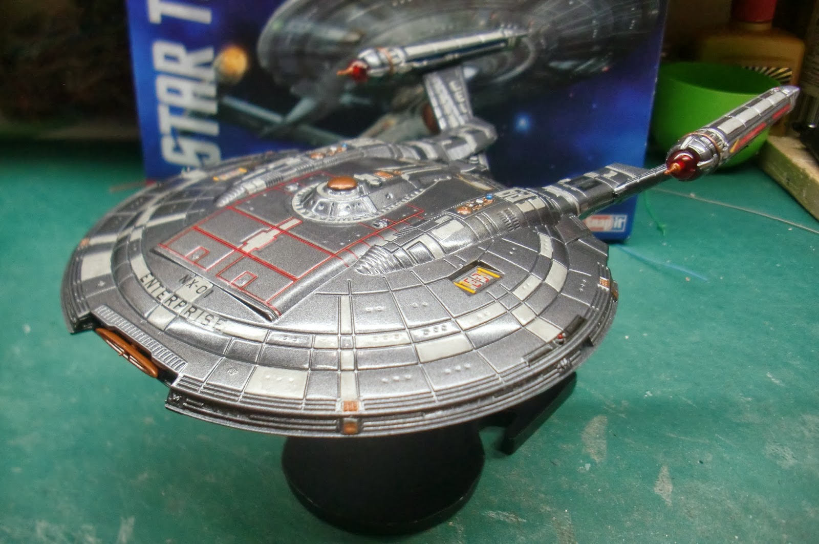 Rebels at Cloud Nine Blog Polar Lights 11000 NX01 Enterprise Refit