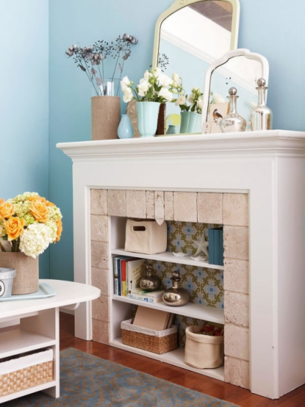 I.D.E.A: DECORAR CHIMENEAS SIN USO