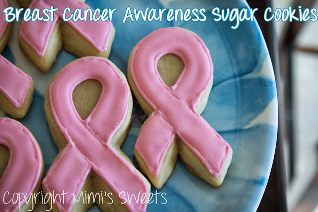 Breast Cancer Awareness Sugar Cookies
