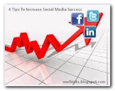4 tips to increase social media success