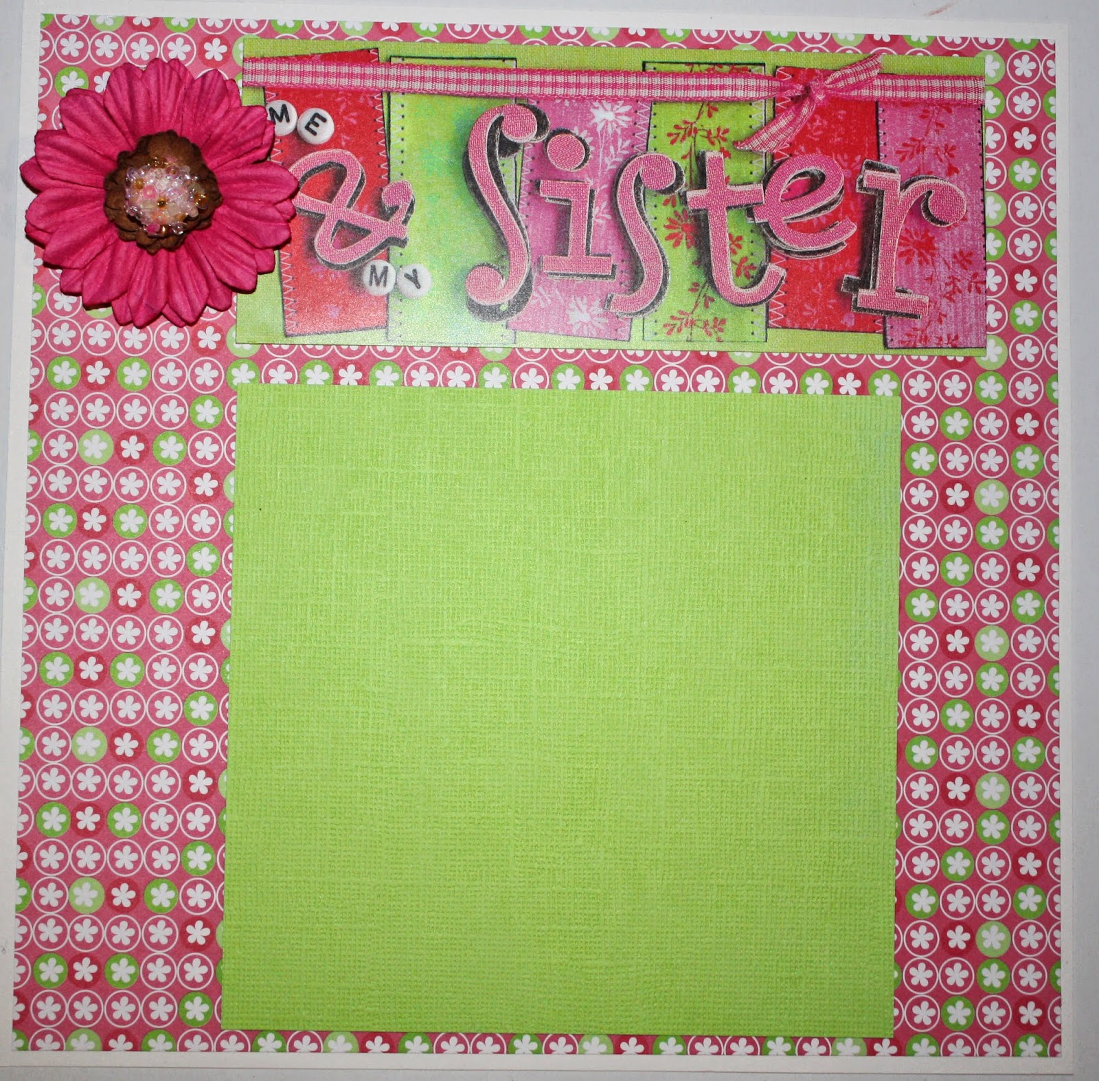 A Little Bit of Patti Sisters Scrapbooking Pages