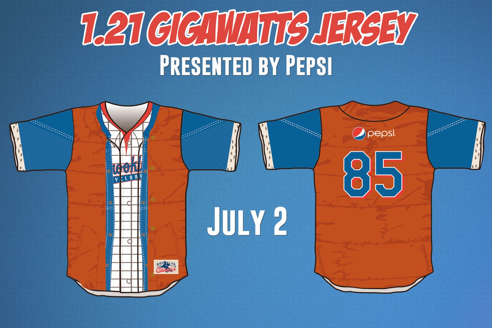Mack's Mets: Brooklyn Cyclones (SSA) Release 2015 Jersday Thursday