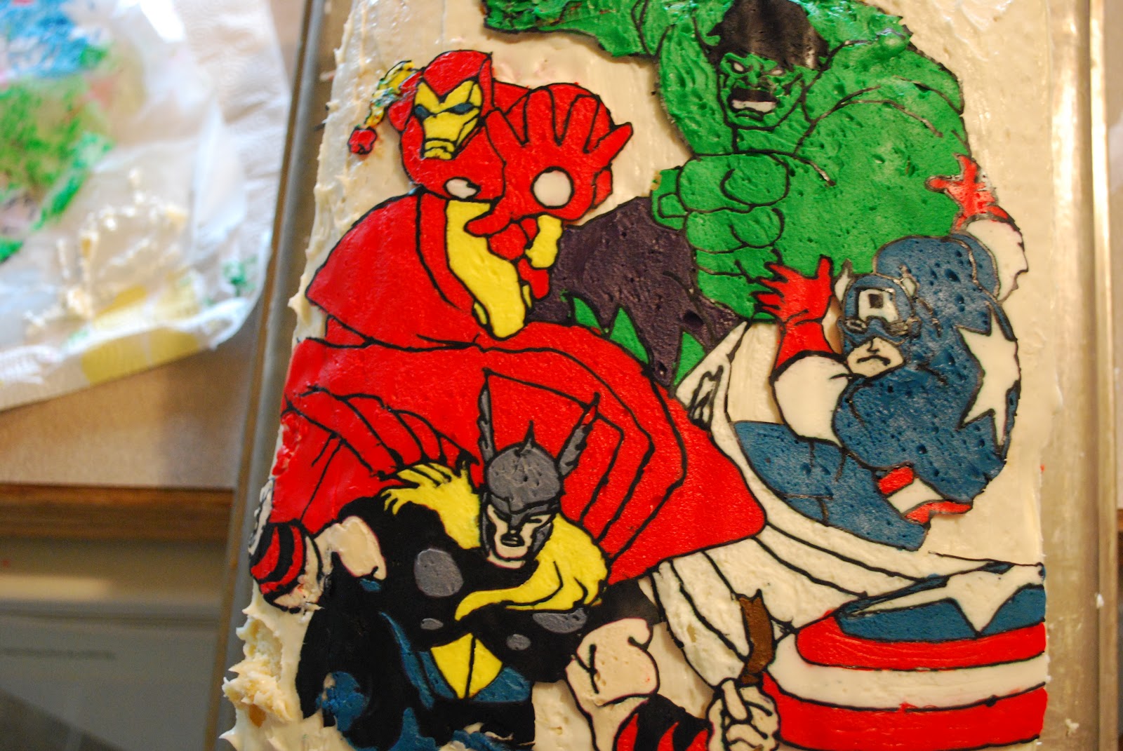 Kleefeld on Comics: Comic Book Cake