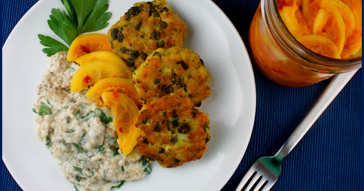Kahakai Kitchen Ottolenghi's Fish and Caper Patties with Burnt