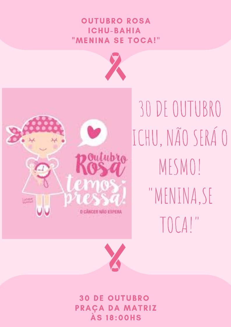 VEM AI O NOSSO OUTUBRO ROSA