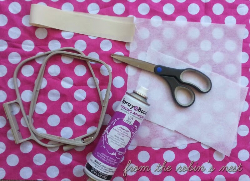 From The Robin's Nest How to Embroider On Ribbon