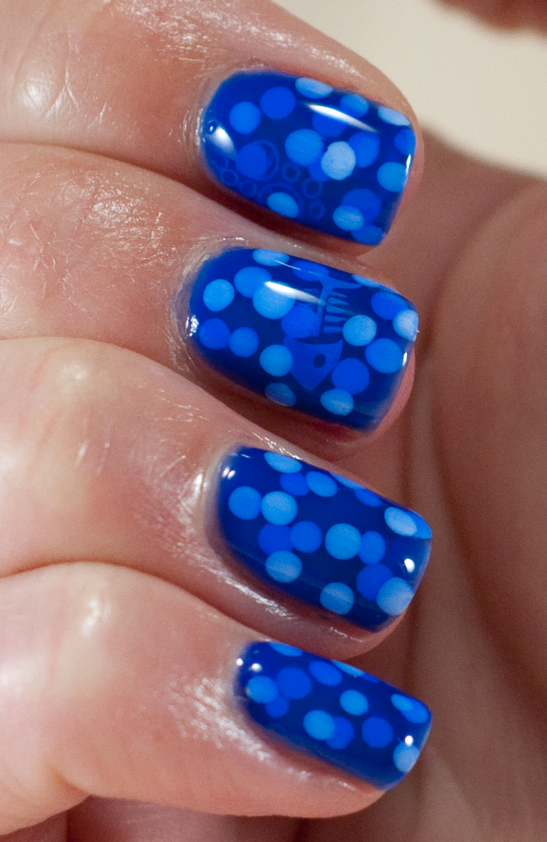 A pond here too May contain traces of polish