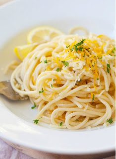 garlic Parmesan noodles