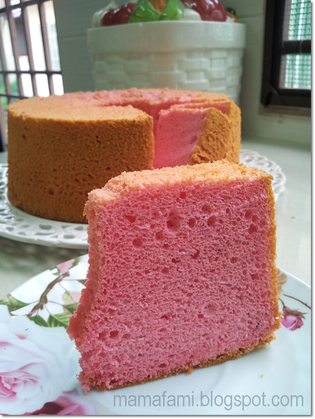 Strawberry Yogurt Chiffon Cake Recipe Strawberry Yogurt Chiffon Cake Recipe