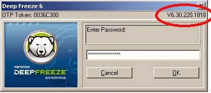 Password Remover Deep Freeze 7.2