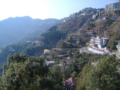 Beautiful scenery around Jagadguru Kripaluji Maharaj's ashram in Mussoorie, 2011