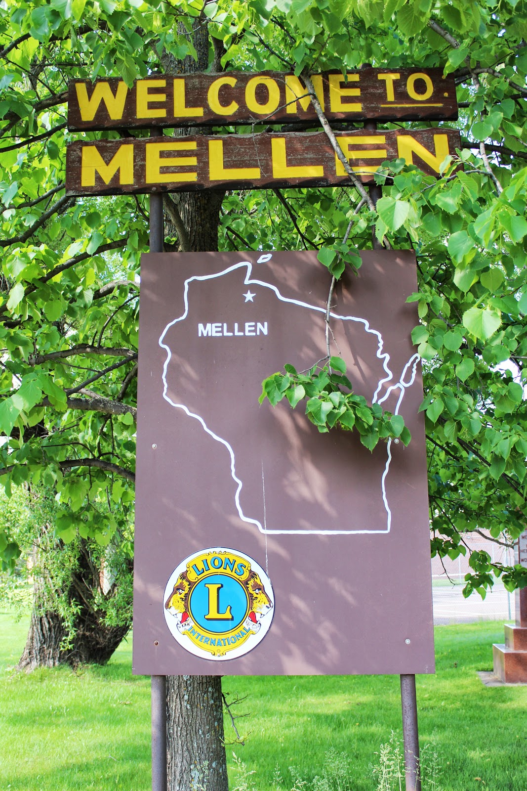 Wisconsin Historical Markers Legend of Mellen