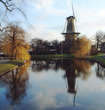 Windmill museum hause Windmill Leiden