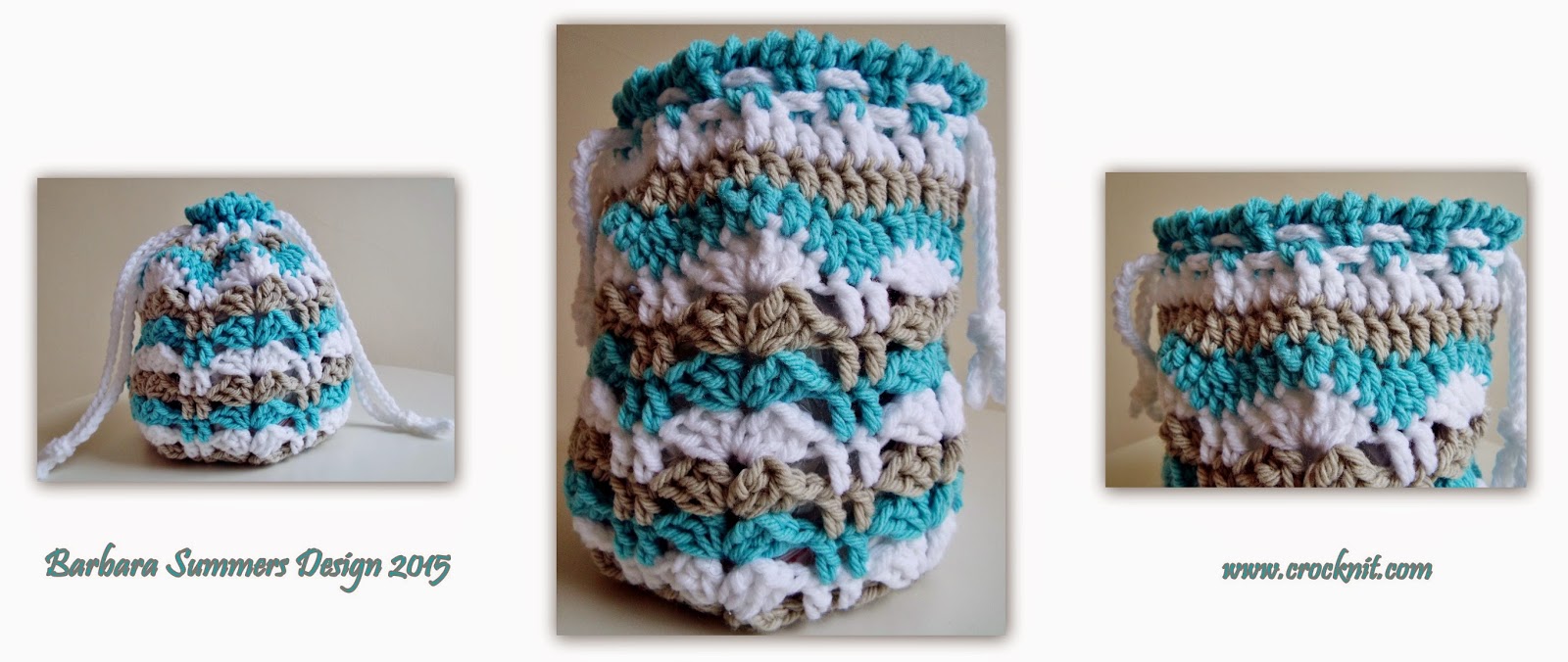 crochet bag, round bag, drawstring bag, fans, posts, free pattern, how ...