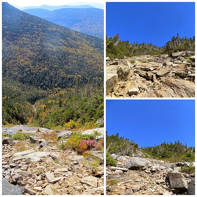 Hiking in the White Mountains and Adirondacks Slide With Me Arrow and