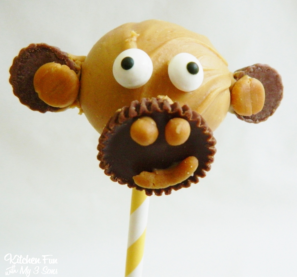 Reese's Banana Bread Monkey Cake Pops! Kitchen Fun With My 3 Sons