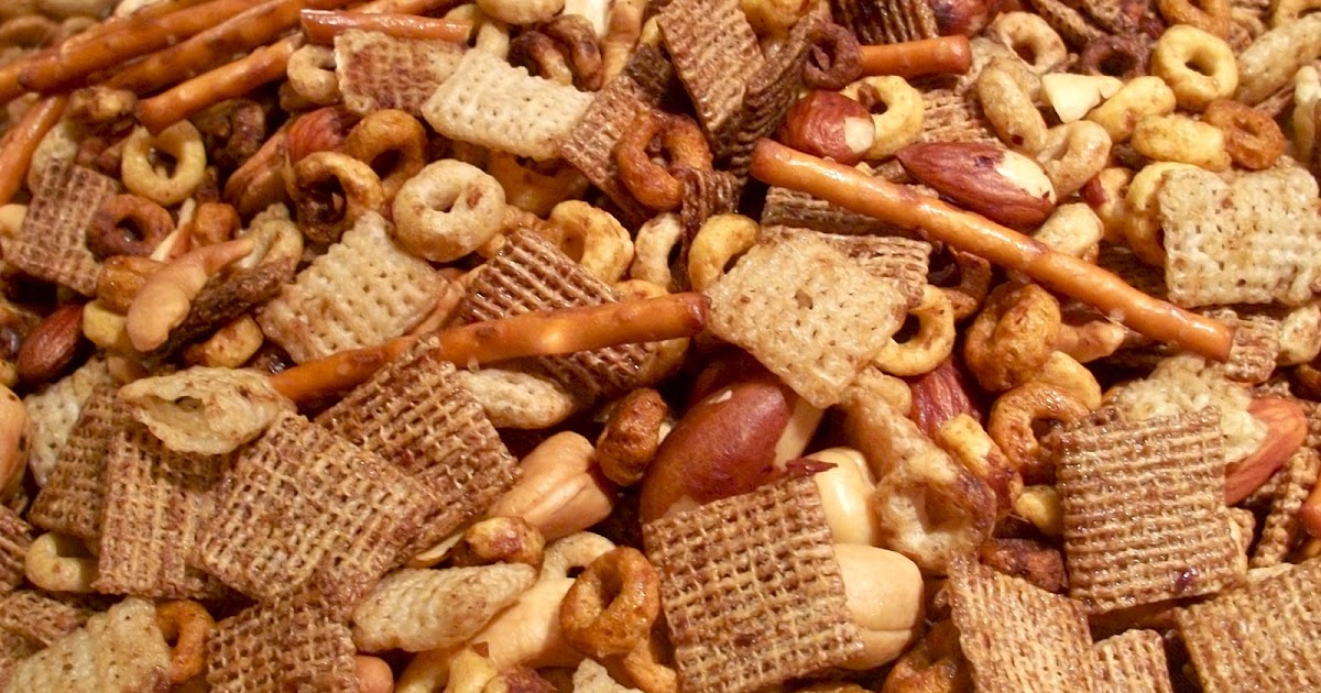 Brooke Bakes Nuts & Bolts Snack Mix