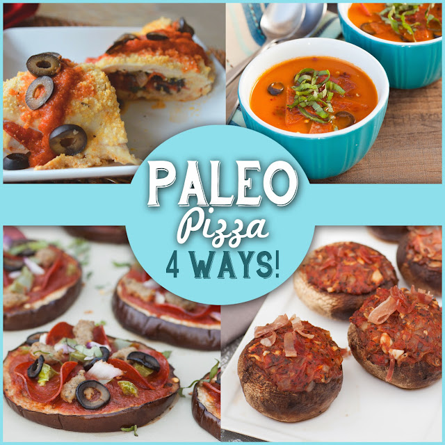 Paleo Girl's Kitchen Pizza Pizza Pizza! Four Pizza Ideas Crust Free