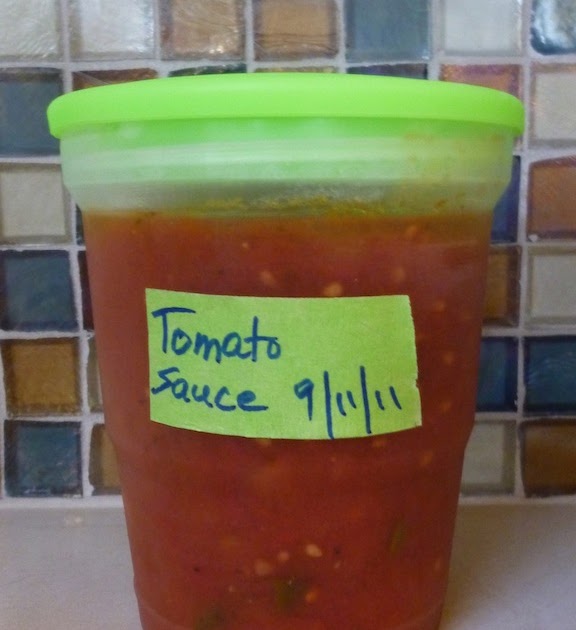 Foods For Long Life Easiest Way To Make And Freeze Tomato Sauce A Few