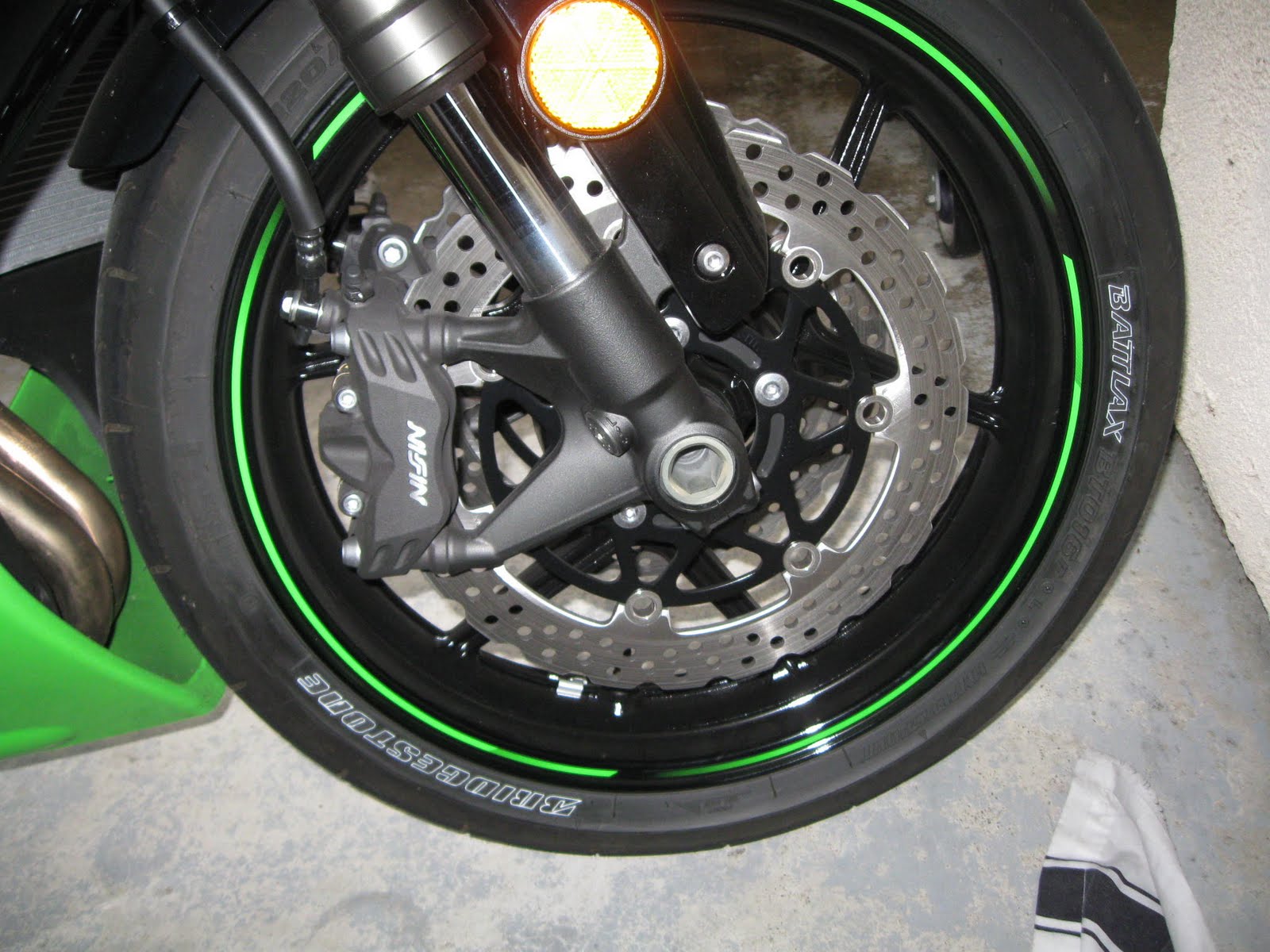 DIY Tire Paint Kawasaki Motorcycle Forums