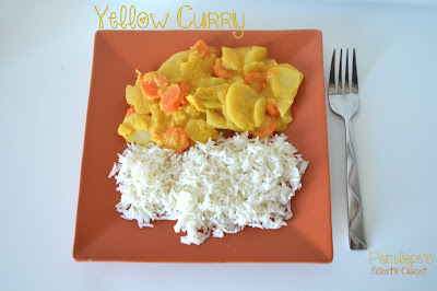 Yellow Curry Recipe. Top 10 Post Features from Pin It Monday Hop #18