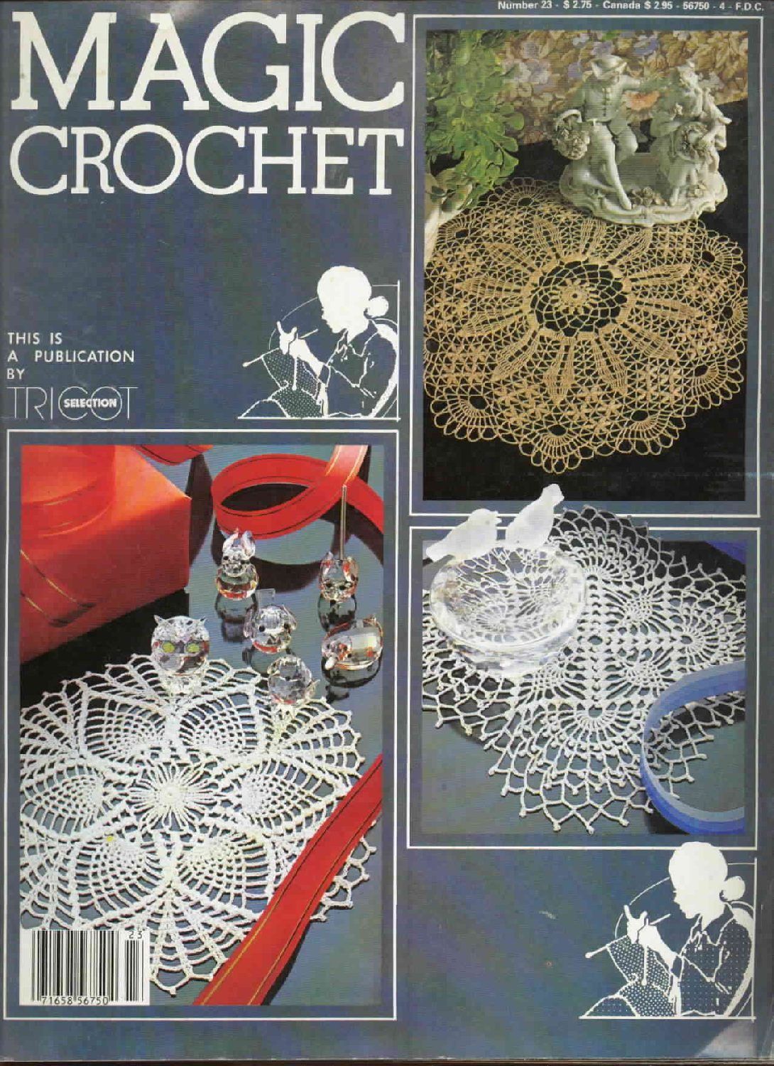 Magic Crochet No. 23 ~ Free Crochet Patterns