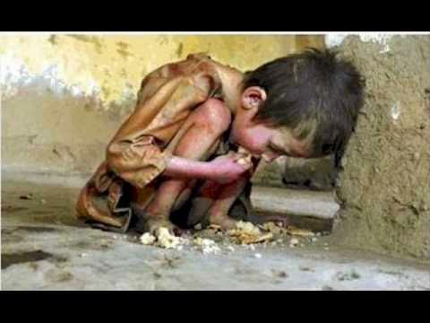 Your life can be someones dream - Poor child eating dirty food Your life can be someones dream - Poor child eating dirty food