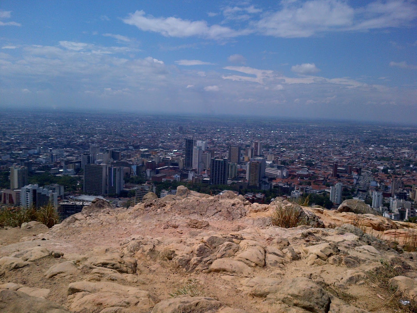 Eights and Weights Climbing the Cerro de las Tres Cruces and Santiago