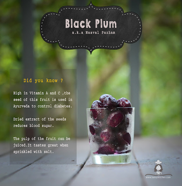 Laavy's Kitchen A food blog by Laavy Black Plum a.k.a Naaval Pazham