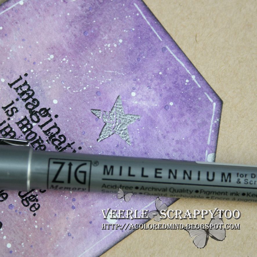 A colored mind Woodcraft markers...