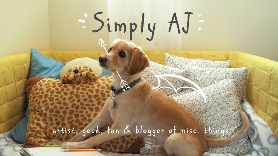 Simply AJ | Artist, Geek, Fan & Blogger of Misc.Things