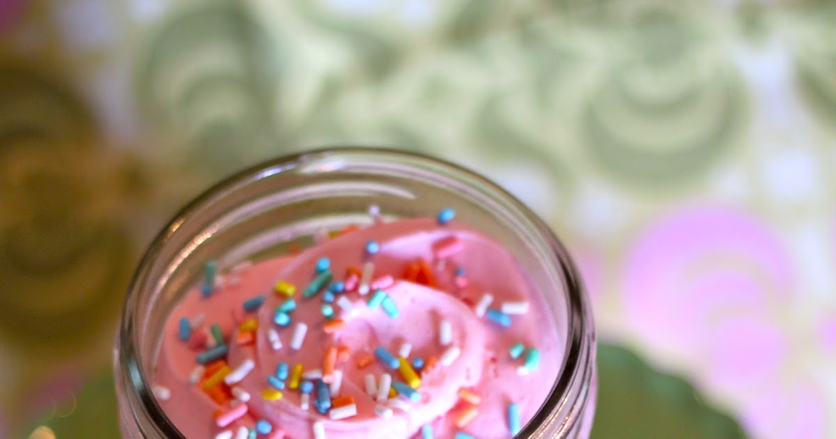 Domestic Charm Cake in a Jar