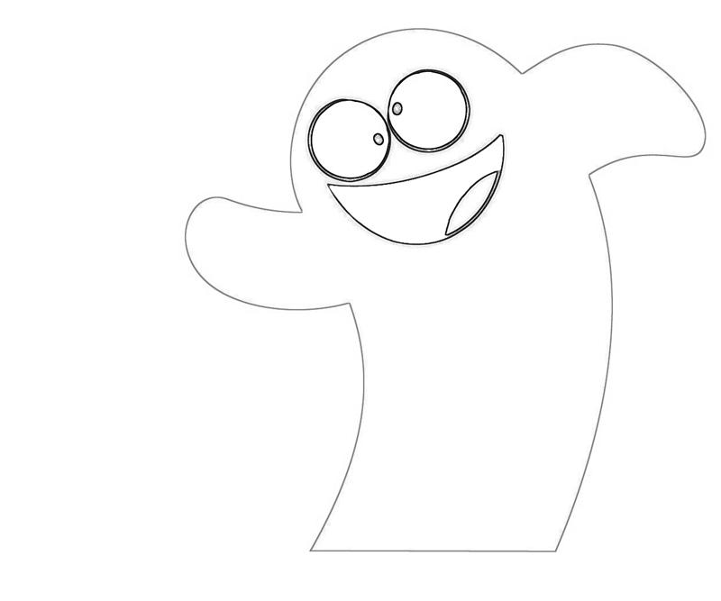 Bloo Action Coloring Pages bloo-action-coloring-pages