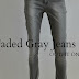 Twice as Nice: faded Gray Jeans (1)