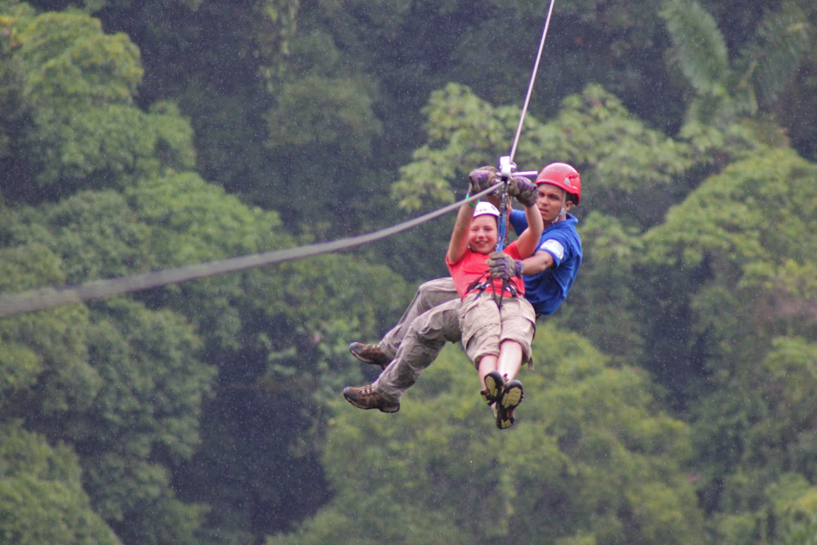 2011 Costa Rica Summer: Ziplining in the Rainforest