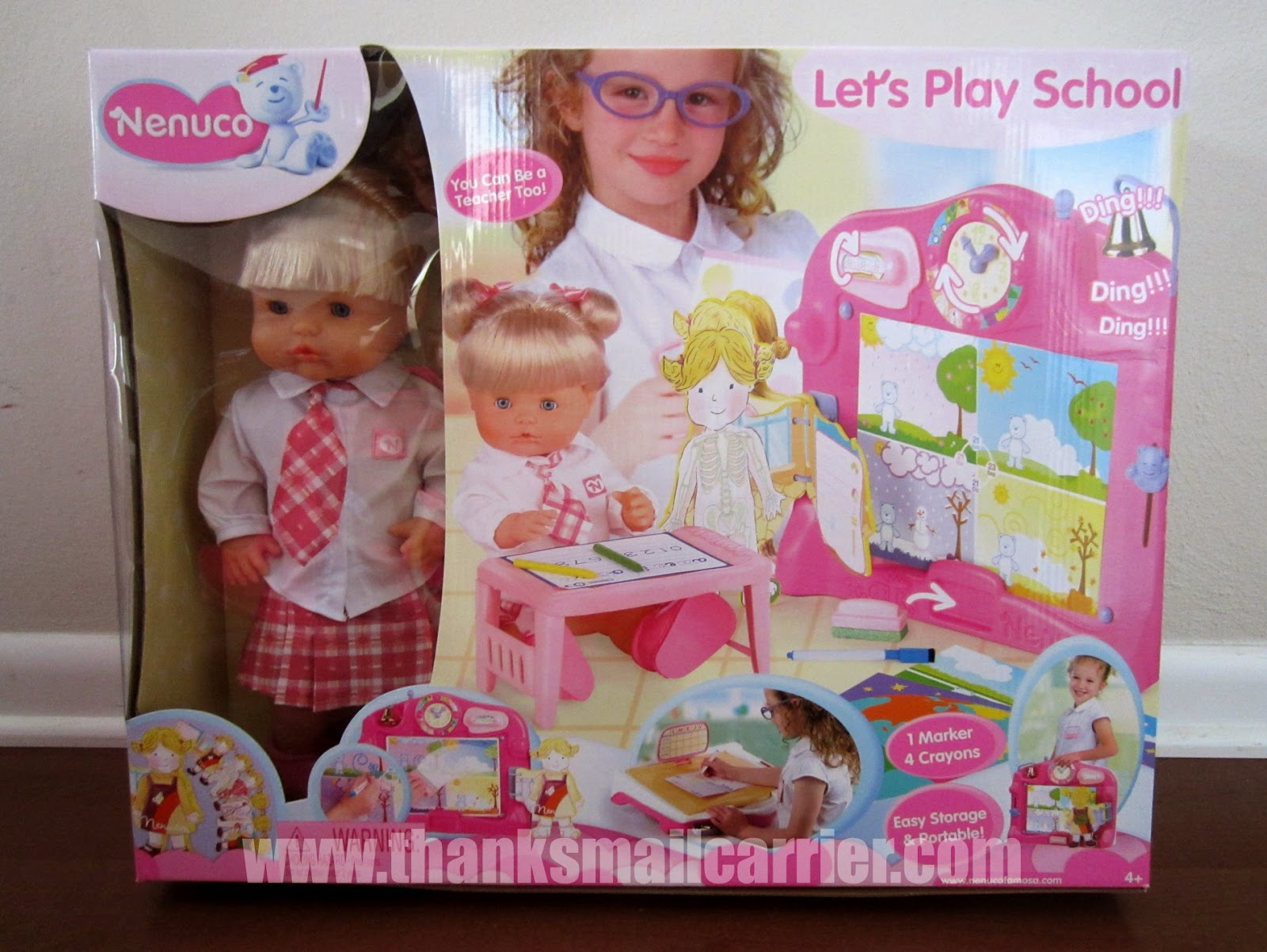 Thanks, Mail Carrier: Fun and Learning Combine in the Nenuco Let's Play School Doll and Playset by Famosa {Review}