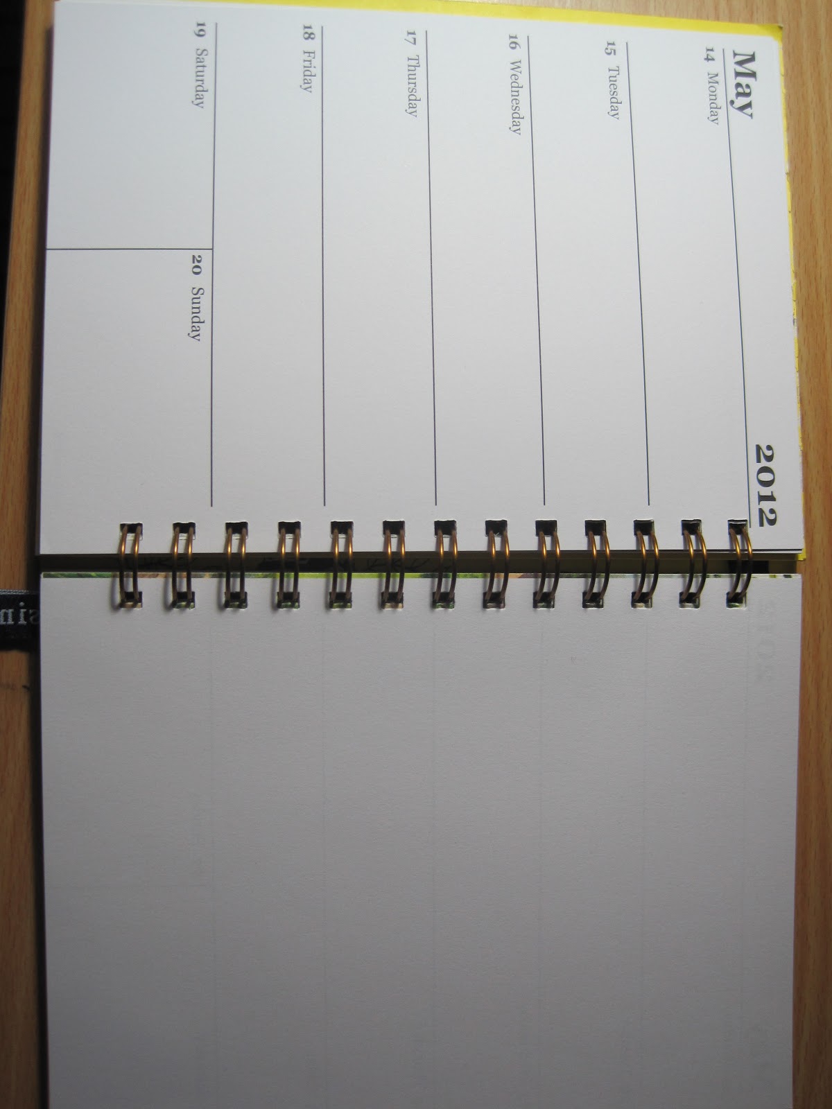  Waste Not Do Want Rebound Books = get your 2012 Diary, Journal