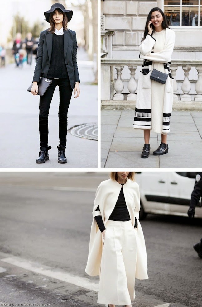Black and White Street Style