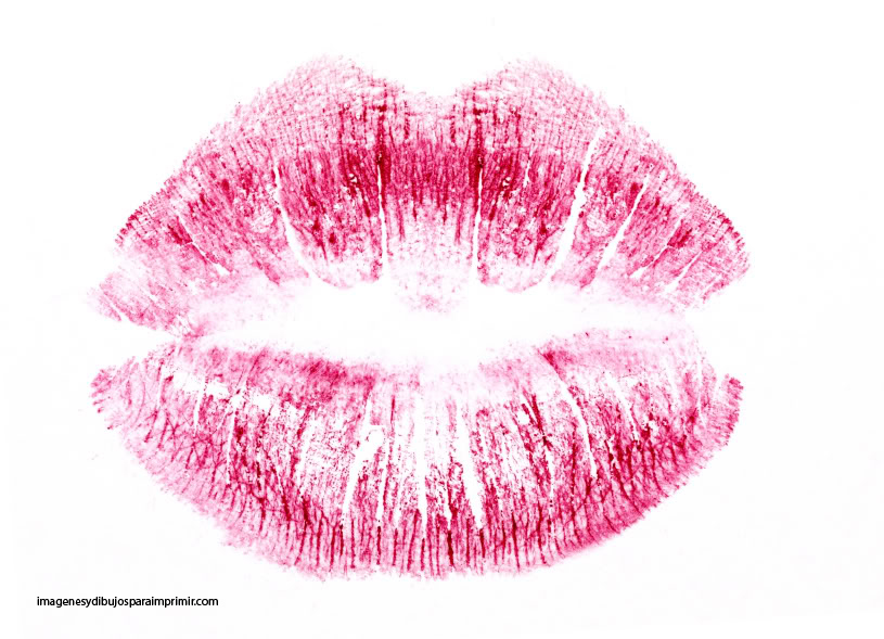 Labios para imprimir - Imagenes y dibujos para imprimir