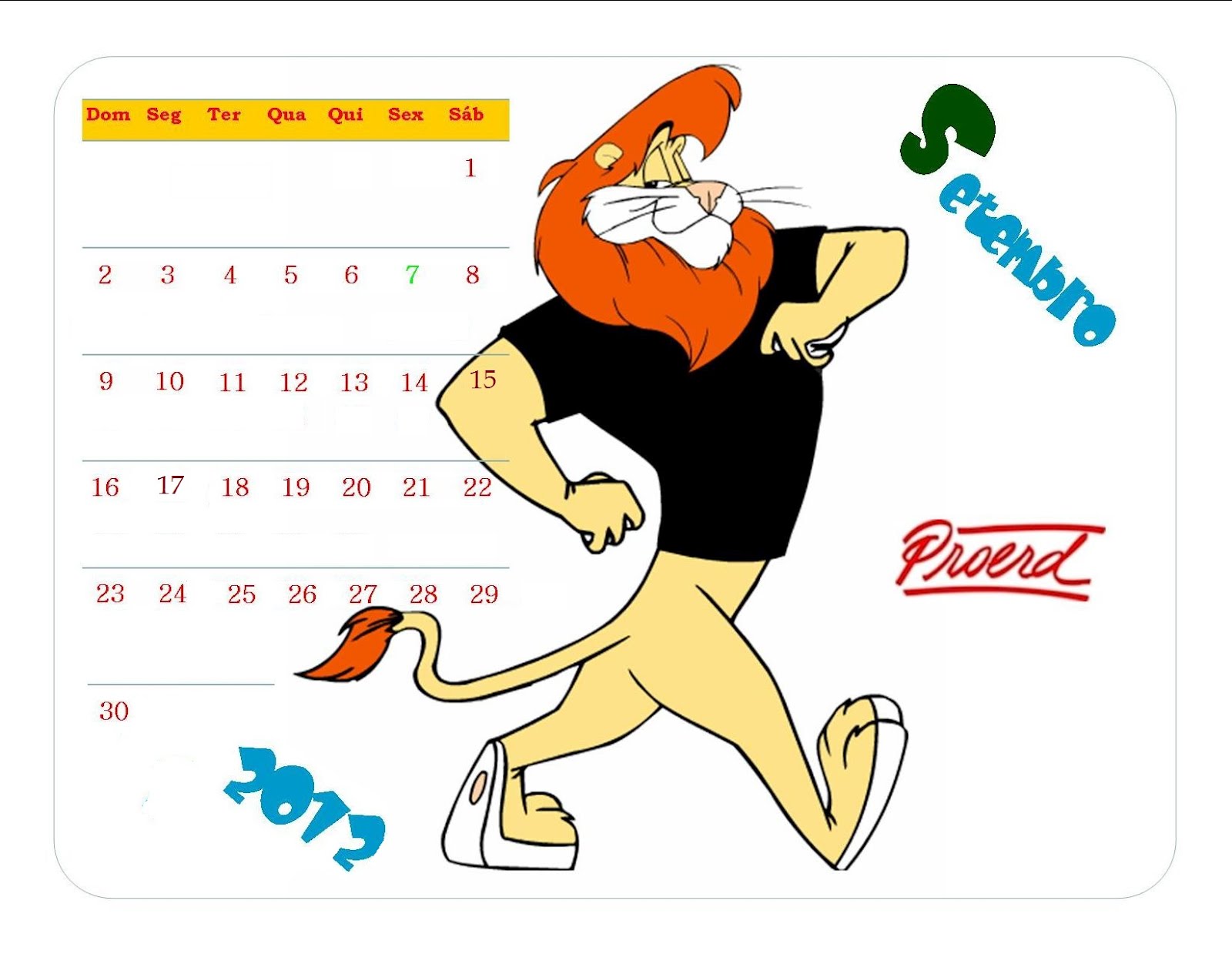 CALENDÁRIO