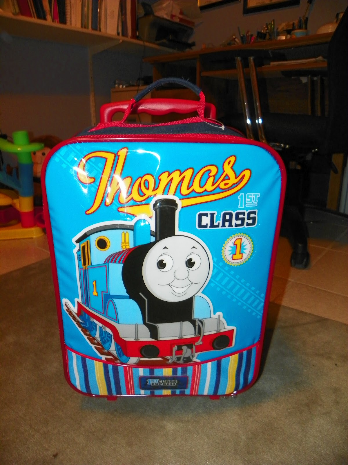 Thomas the Train Rolling Luggage Case Review The Review Stew