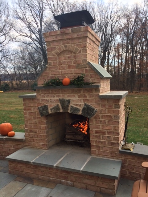 Outdoor Fireplace