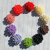 Vintage Dahlia Cabochons