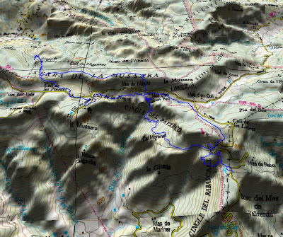 Ruta de la Ferralla en perspectiva Ruta de la Ferralla en perspectiva