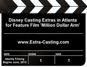 Disney Casting Extras Million Dollar Arm
